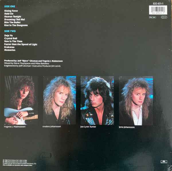 Yngwie J. Malmsteen's Rising Force - Odyssey (LP) (Near Mint (NM or M-))