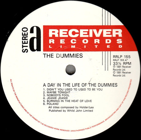 The Dummies (3) : A Day In The Life Of The Dummies (LP, Album)