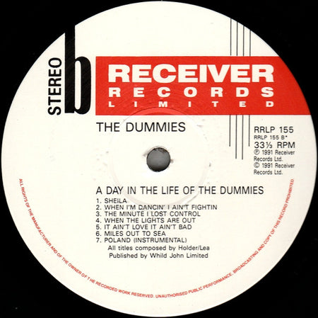 The Dummies (3) : A Day In The Life Of The Dummies (LP, Album)