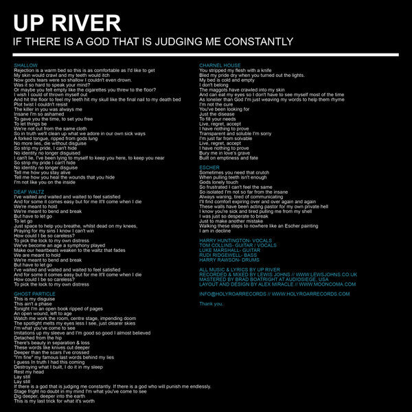 Up River : If There Is A God That Is Judging Me Constantly (12", S/Sided, EP, Bla)