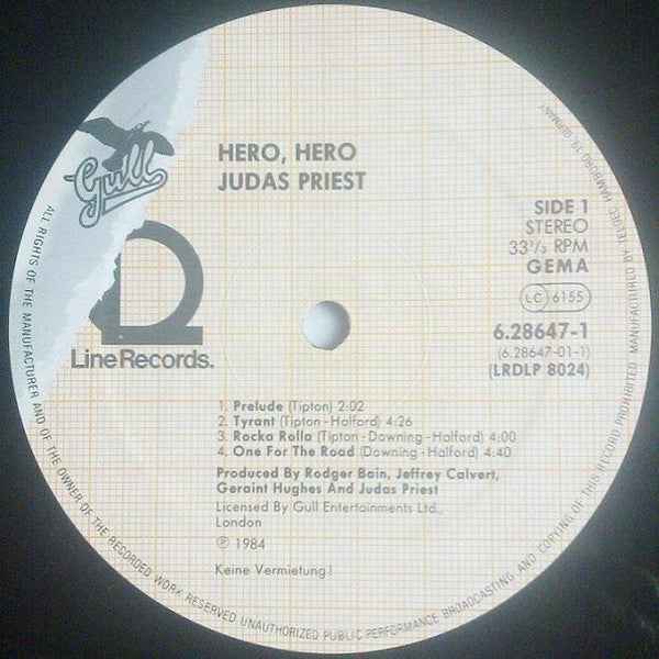 Judas Priest - Hero, Hero (2xLP) (Near Mint (NM or M-))