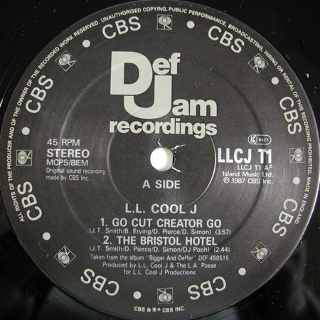 LL Cool J : Go Cut Creator Go (12")
