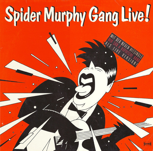 Spider Murphy Gang : Spider Murphy Gang Live! (LP, Album)
