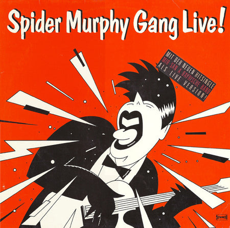 Spider Murphy Gang : Spider Murphy Gang Live! (LP, Album)