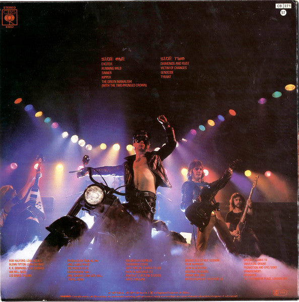 Judas Priest : Unleashed In The East (Live In Japan) (LP, Album)