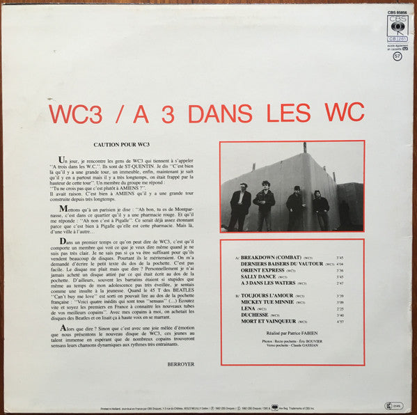 WC3 : Moderne Musique (LP, Album)
