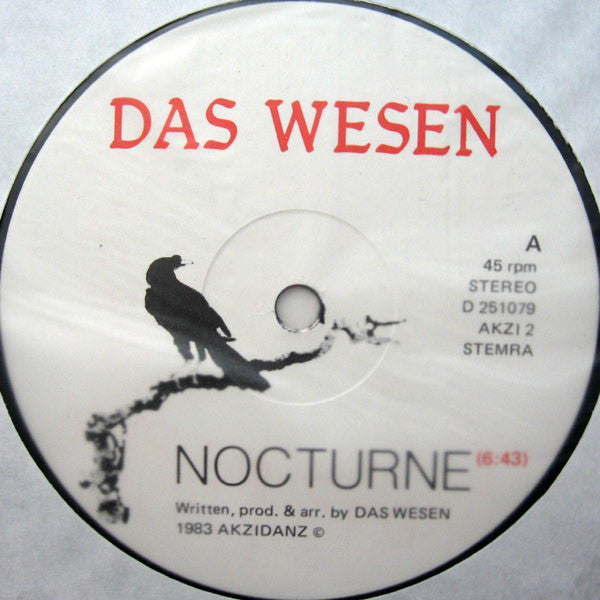 Das Wesen : Nocturne (12", Ltd, Num)