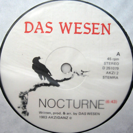 Das Wesen : Nocturne (12", Ltd, Num)