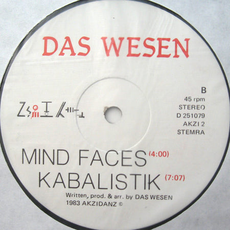 Das Wesen : Nocturne (12", Ltd, Num)