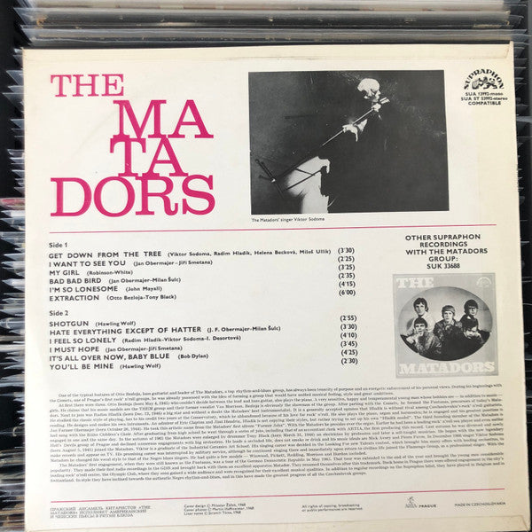 The Matadors (2) : The Matadors (LP, Album, RP)
