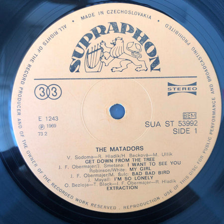 The Matadors (2) : The Matadors (LP, Album, RP)