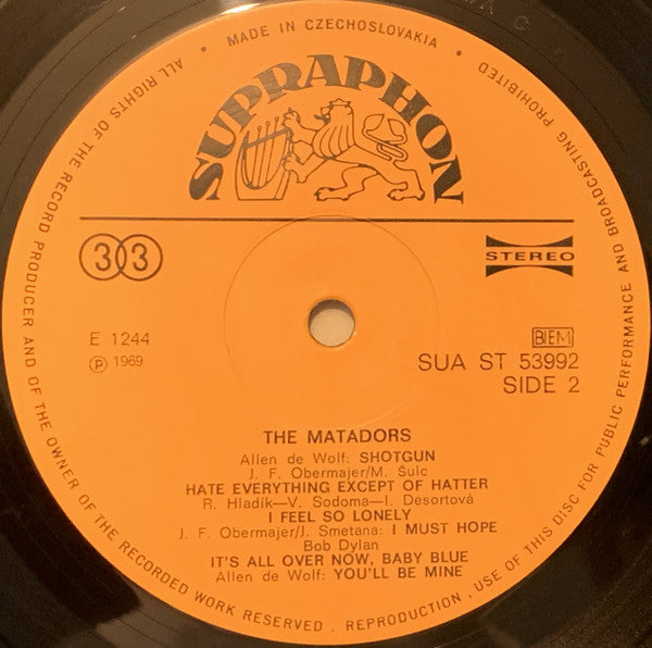 The Matadors (2) : The Matadors (LP, Album, RP)