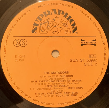 The Matadors (2) : The Matadors (LP, Album, RP)