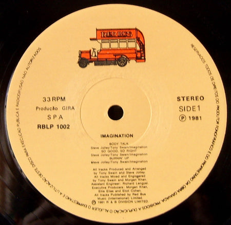 Imagination : Body Talk (LP, Album)