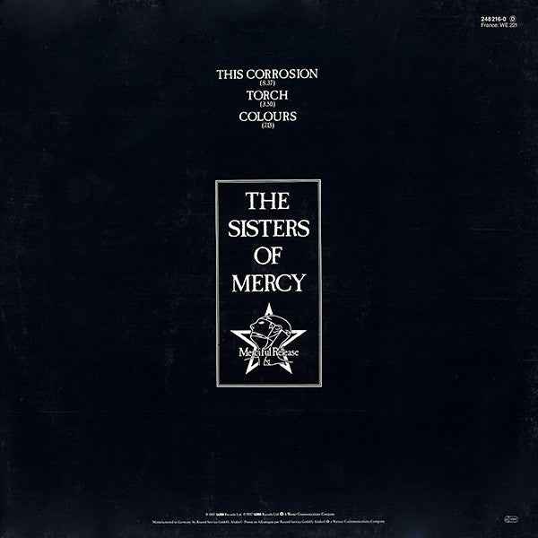 The Sisters Of Mercy - This Corrosion (12") (Near Mint (NM or M-))