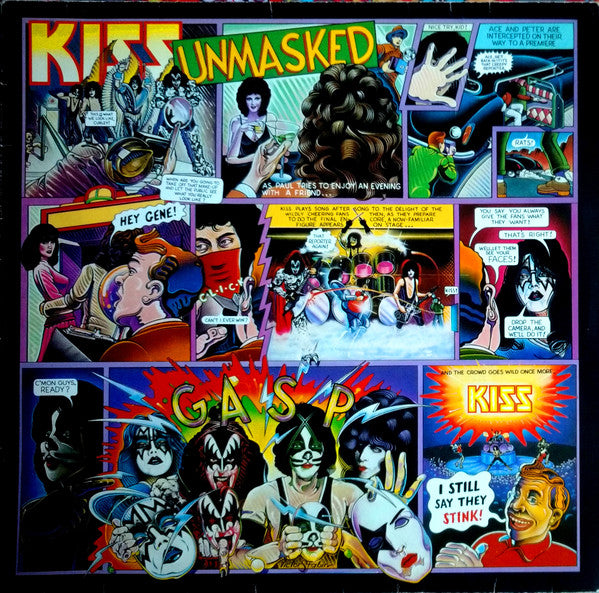 Kiss : Unmasked (LP, Album, Club)