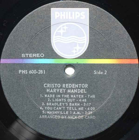 Harvey Mandel - Cristo Redentor (LP) (Near Mint (NM or M-))