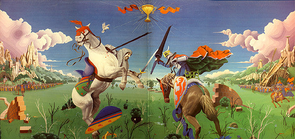 Rick Wakeman : The Myths And Legends Of King Arthur And The Knights Of The Round Table (LP, Album, Emb)