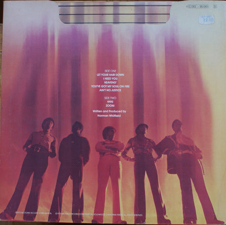 The Temptations : 1990 (LP, Album, Ova)