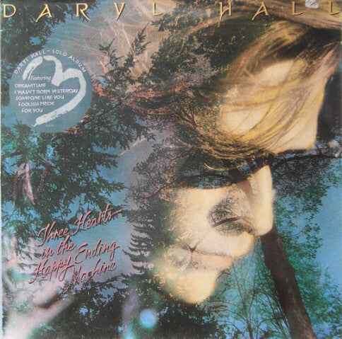 Daryl Hall - Three Hearts In The Happy Ending Machine (LP) (Near Mint (NM or M-))