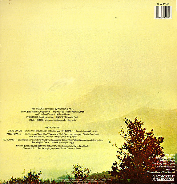 Wishbone Ash : Argus (LP, Album, RE)