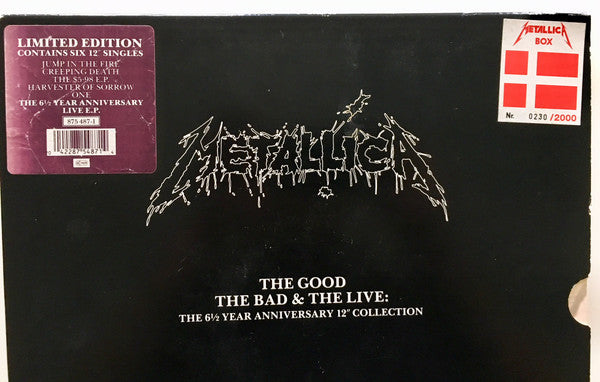 Metallica : The Good The Bad & The Live: The 6½ Year Anniversary 12" Collection (12", Single, RE + 12", Single, RE + 12", EP + 12",)