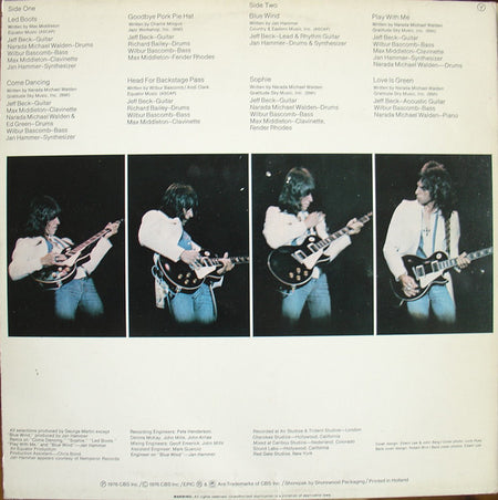 Mint Jeff Beck Wired Case detail view