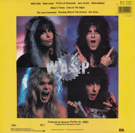 W.A.S.P. : The Last Command (LP, Album)