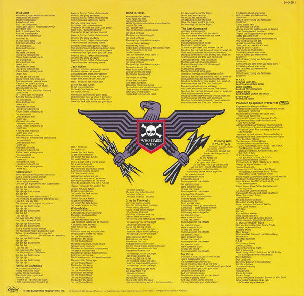 W.A.S.P. : The Last Command (LP, Album)