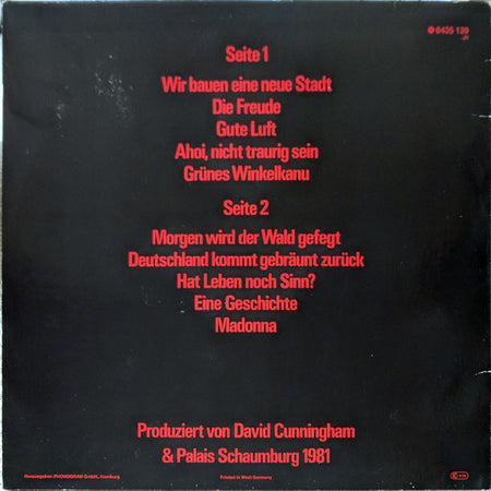 Palais Schaumburg : Palais Schaumburg (LP, Album)