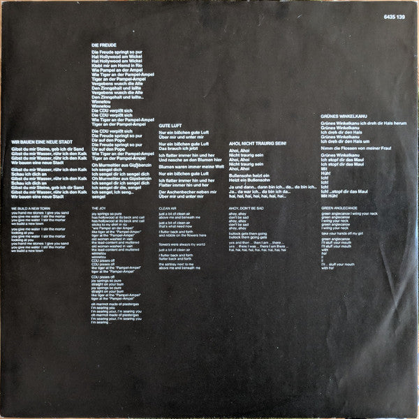 Palais Schaumburg : Palais Schaumburg (LP, Album)