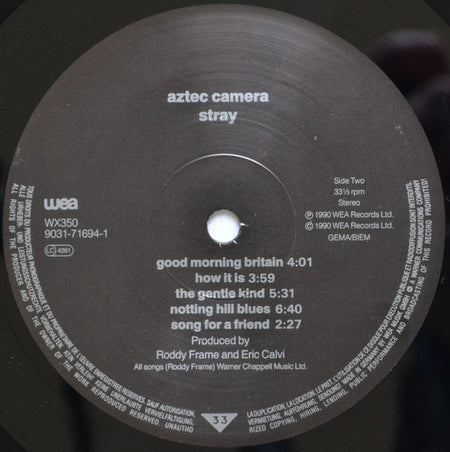 Aztec Camera : Stray (LP, Album)