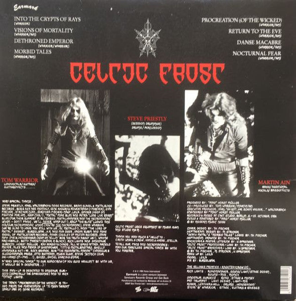Celtic Frost : Morbid Tales (LP, MiniAlbum, RE)