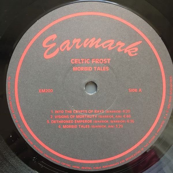 Celtic Frost : Morbid Tales (LP, MiniAlbum, RE)