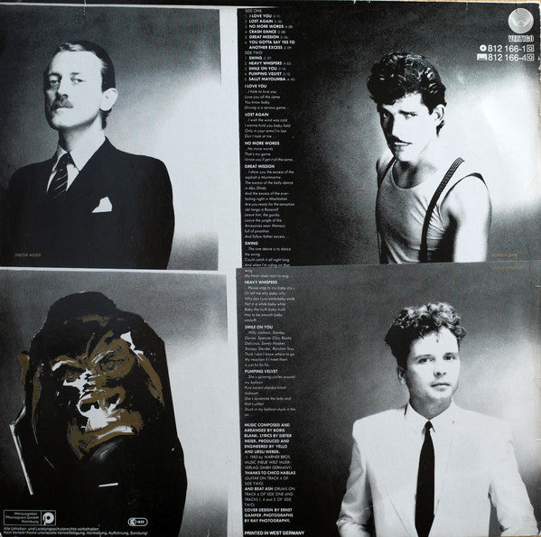 Yello : You Gotta Say Yes To Another Excess (LP, Album, Red)