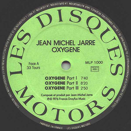 Jean-Michel Jarre - Oxygène (LP) (Near Mint (NM or M-))