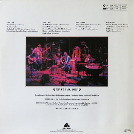 The Grateful Dead : Reckoning (2xLP, Album)