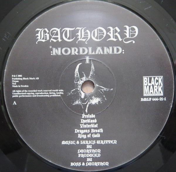 Bathory : Nordland I-II (2xLP, Comp)