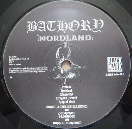Bathory : Nordland I-II (2xLP, Comp)