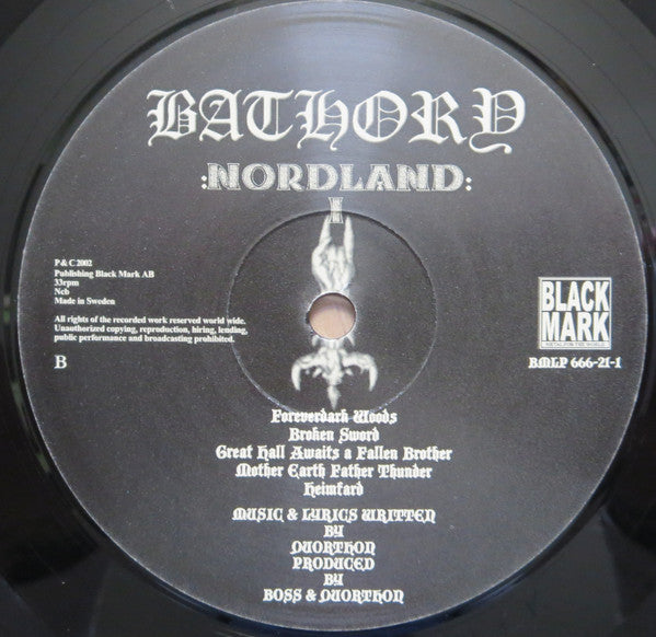 Bathory : Nordland I-II (2xLP, Comp)