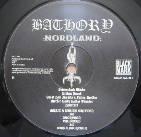 Bathory : Nordland I-II (2xLP, Comp)
