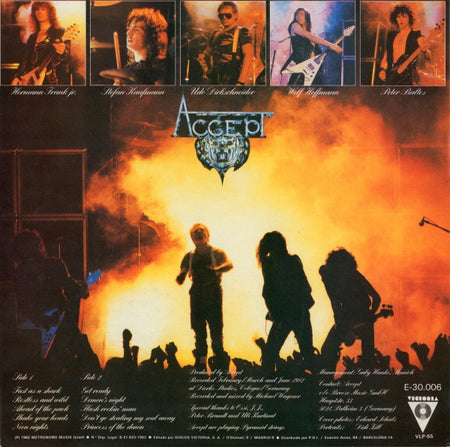 Accept : Restless And Wild (LP, Album)