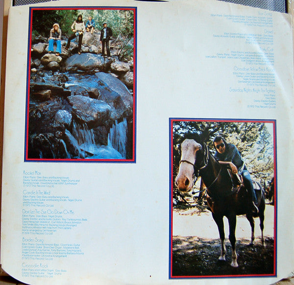 Elton John Greatest front view
