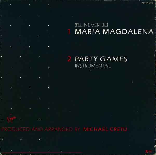 Sandra - (I'll Never Be) Maria Magdalena (12") (Near Mint (NM or M-))