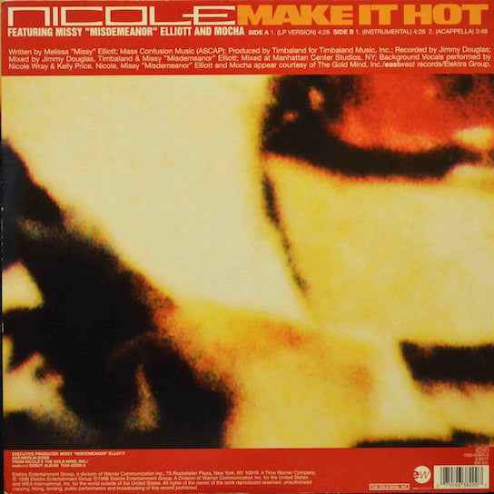 Nicole Wray Featuring Missy Elliott & Mocha Make It Hot (12") (Near