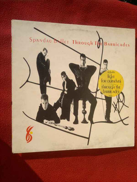 Spandau Ballet - Through The Barricades (LP) (Near Mint (NM or M-))