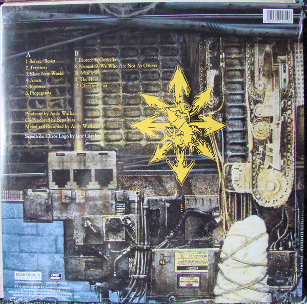 Sepultura : Chaos A.D. (LP, Album, RE, 180)