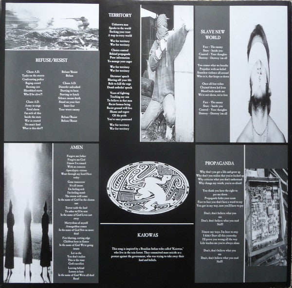 Sepultura : Chaos A.D. (LP, Album, RE, 180)