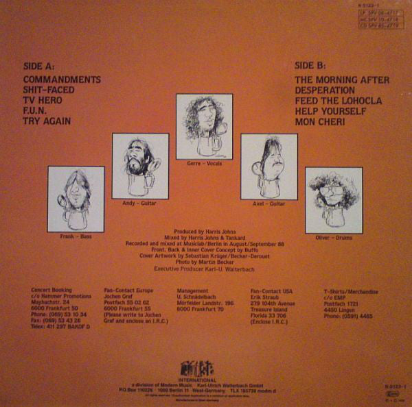 Tankard : The Morning After (LP, Album)