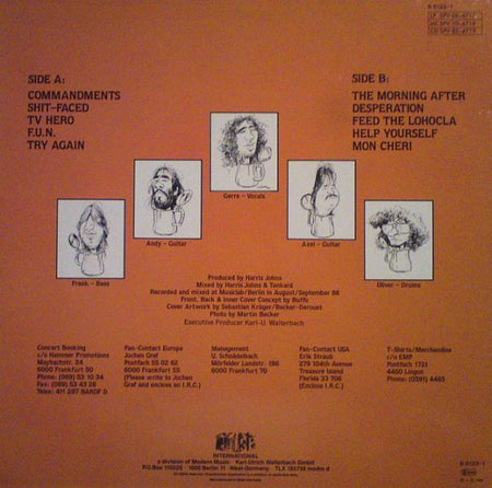 Tankard : The Morning After (LP, Album)